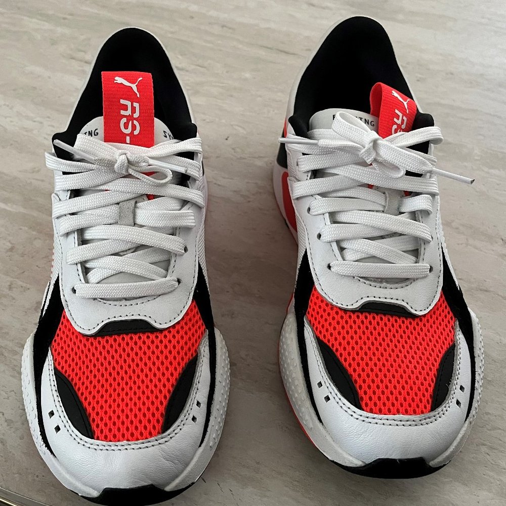 Size 7 - Puma RS-X Reinvention - Puma White Red Blast